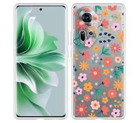 Coque Compatible avec Oppo Reno11 Coque en Silicone - Always Have Flowers
