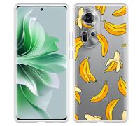 Coque Compatible avec Oppo Reno11 Coque en Silicone - Banane