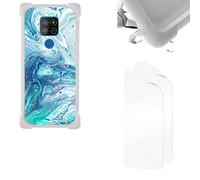 Coque Compatible avec Ordissimo LeNuméro2 Coque Etui Housse + Film Protecteur Fond de Panier Dur PC + Bordure Souple épaissie KB-SSW