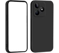 Coque Compatible avec REALME C53 RMX3760 RMX3762 / C51 RMX3830 / Realme Note 50 RMX3834 / NARZO N53 RMX3761 Cover Case Soft Gel Silicone Protection Flexible Slim Mat Souple TPU Noir