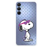 Coque compatible avec Samsung Galaxy A15 5G Officielle Peanuts Snoopy Cœurs pour protéger votre téléphone portable Coque en silicone transparente souple sous licence officielle Snoopy