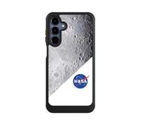 Coque Compatible avec Samsung Galaxy A16 5G Coque de Telephone Coque de Protection NIVOcore Noire NASA Lune Univers