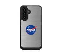Coque Compatible avec Samsung Galaxy A17 5G Coque de Telephone Coque de Protection NIVOcore Noire NASA Metal Logo