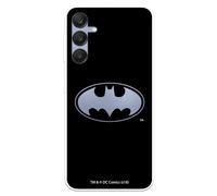 Coque Compatible avec Samsung Galaxy A25 5G Officiel DC Comics Batman Logo Transparent pour protéger votre téléphone.Coque en silicone flexible transparente avec licence officielle DC Comics