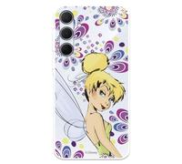 Coque compatible avec Samsung Galaxy A35 5G Officielle Disney Fée Clochette pour protéger votre téléphone portable Coque en silicone transparent souple sous licence officielle Peter Pan