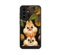 Coque Compatible avec Samsung Galaxy A36 5G Coque de Telephone Coque de Protection NIVOcore Noire Disney Tic et Tac Produit sous Licence Officielle