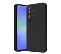 Coque compatible avec Samsung Galaxy A36 - Coque souple en TPU noir fin [Anti-rayures] [Anti-traces de doigts] [Protection contre les chutes]