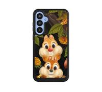 Coque Compatible avec Samsung Galaxy A55 5G Coque de Telephone Coque de Protection NIVOcore Noire Disney Tic et Tac Produit sous Licence Officielle