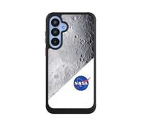 Coque Compatible avec Samsung Galaxy A55 5G Coque de Telephone Coque de Protection NIVOcore Noire NASA Lune Univers