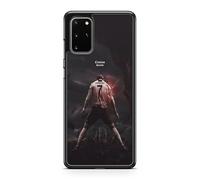 Coque Compatible avec Samsung Galaxy Note 20 - Cristiano Ronaldo - Finition Premium - Sublimation HD - Silicone Noir - Coques-en-Folie