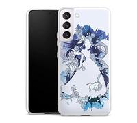 Coque Compatible avec Samsung Galaxy S22 Plus Étui Housse Cendrillon Princesses Disney Produit sous Licence Officielle