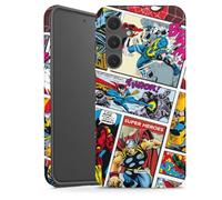 Coque Compatible avec Samsung Galaxy S24 FE 5G Coque renforcée Coque Antichoc Marvel Avengers Bande dessinée