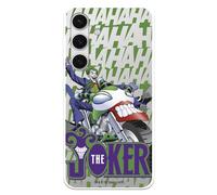 Coque compatible avec Samsung Galaxy S24 Officielle DC Comics Joker Moto pour protéger votre mobile. Coque en silicone transparente souple sous licence officielle DC Comics