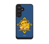 Coque Compatible avec Samsung Galaxy S25 Coque de Telephone Compatible avec MagSafe Coque de Protection NIVOcore Noire Le Roi Lion Simba Produit sous Licence Officielle