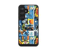 Coque Compatible avec Samsung Galaxy S25 Coque de Telephone Compatible avec MagSafe Coque de Protection NIVOcore Noire Marvel The Fantastic Four Produit sous Licence Officielle