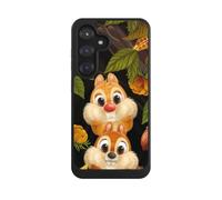 Coque Compatible avec Samsung Galaxy S25 Coque de Telephone Compatible avec MagSafe Coque de Protection NIVOcore Noire Disney Tic et Tac Produit sous Licence Officielle