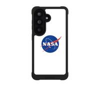 Coque Compatible avec Samsung Galaxy S26 Coque de Telephone Antichoc Compatible avec MagSafe NIVOmax Noire NASA Cosmos Logo