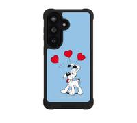Coque Compatible avec Samsung Galaxy S26 Coque de Telephone Antichoc Compatible avec MagSafe NIVOmax Noire Asterix Idefix Amour