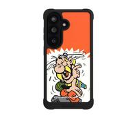 Coque Compatible avec Samsung Galaxy S26 Coque de Telephone Antichoc NIVOmax Noire Asterix Vintage Enfance
