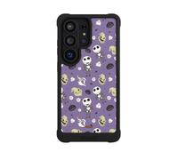 Coque Compatible avec Samsung Galaxy S26 Ultra Coque de Telephone Antichoc Compatible avec MagSafe NIVOmax Noire L'Étrange Noël de Monsieur Jack Disney Motif
