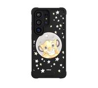 Coque Compatible avec Samsung Galaxy S26 Ultra Coque de Telephone Antichoc Compatible avec MagSafe NIVOmax Noire Simba Disney Le Roi Lion