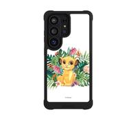 Coque Compatible avec Samsung Galaxy S26 Ultra Coque de Telephone Antichoc Compatible avec MagSafe NIVOmax Noire Disney Le Roi Lion Simba