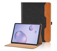 Coque Compatible avec Samsung Galaxy Tab A 8.4 2020 SM-T307 Étui Cover en PU Tablette avec Poche et Porte-Stylo, Multi-Angle Flip Portefeuille Housse avec Fonction Support (Noir)