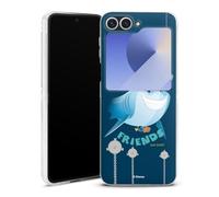 Coque Compatible avec Samsung Galaxy Z Flip 7 FE Étui Housse Disney Pixar Les Poissons sont nos Amis on n'y Touche Plus
