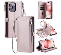 Coque Compatible avec Sony Xperia 10 II, [Housse en Cuir PU Premium] [Etui à Rabat] [Pochette de Portefeuille], Étui de Protection - Rose (Rose, Coque)