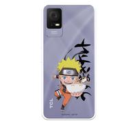 Coque compatible avec TCL 405 - TCL 408 Officielle Naruto Baby Naruto Ramen pour protéger votre téléphone portable Coque en silicone transparent souple sous licence officielle Naruto