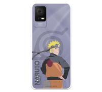 Coque compatible avec TCL 405 - TCL 408 - Officielle Naruto Uzumaki pour protéger votre téléphone portable - Coque en silicone transparente souple sous licence officielle Naruto