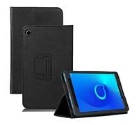 Coque Compatible avec TCL Tab 8 4G Android 9132X Support Pliant Housse Funda en Cuir PU for TCL 8 4G 9132 8.0 Pouces Tablette (Color : Black, Size : 9132X)