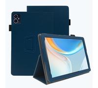 Coque Compatible Avec Teclast M50/M50Hd/M50 Pro, Housse Etui De Slim Léger Avec agonne, Pu Flexible Cover Avec Multi-Angle Fonction Support, Bleu[COQ5190375]