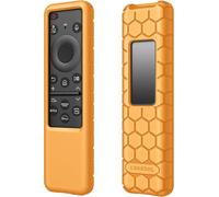 Coque Compatible Avec Télécommande Samsung Smart Tv Bn59-01432A/Bn59-01432J/Bn59-01432B/Bn59-01432D/Bn59-01436A/Bn59-01436B, Etui En Silicone Anti-Dérapannt Et Léger, Orange