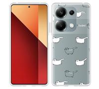 Coque Compatible avec Xiaomi Poco M6 Pro Coque en Silicone - J'aime Mon Chat