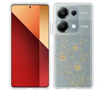 Coque Compatible avec Xiaomi Poco M6 Pro Coque en Silicone - Mystic Flower