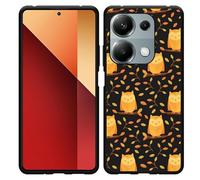 Coque Compatible avec Xiaomi Poco M6 Pro Coque en Silicone Noir - hiboux Mignons