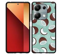 Coque Compatible avec Xiaomi Poco M6 Pro Coque en Silicone Noir - Noix de Coco