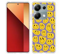 Coque Compatible avec Xiaomi Poco M6 Pro Coque en Silicone - Smileys