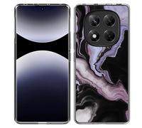 Coque Compatible avec Xiaomi Poco X7 Coque en Silicone - Marbre Liquide