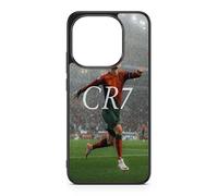 Coque Compatible avec Xiaomi Redmi Note 13 4G - Cristiano Ronaldo - Attitude de Champion - Sublimation HD - Silicone Noir - Coques-en-Folie