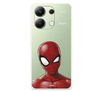 Coque compatible avec Xiaomi Redmi Note 13 4G - Poco M6 4G sous licence officielle Marvel Silhouette Coque en silicone transparente souple sous licence officielle Marvel