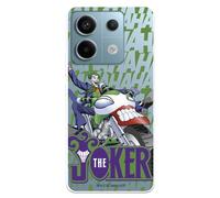 Coque compatible avec Xiaomi Redmi Note 13 5G Officielle DC Comics Joker Moto pour protéger votre téléphone. Coque en silicone transparente souple sous licence officielle DC Comics