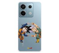 Coque compatible avec Xiaomi Redmi Note 13 5G Officielle Dragon Ball Goten et Trunks Fusion pour protéger votre mobile. Coque en silicone transparente souple sous licence officielle Dragon Ball