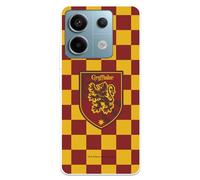 Coque compatible avec Xiaomi Redmi Note 13 5G Officielle Harry Potter Bouclier de Gryffondor pour protéger votre mobile. Coque en silicone transparente souple sous licence officielle Harry Potter