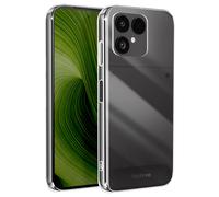 Coque Compatible Fairphone 6 en Silicone Souple Robuste avec Découpes Précises Transparent