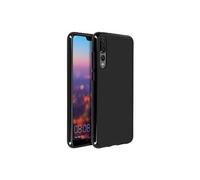 Coque Huawei P20 Pro coque silicone gel protection Dos Antitraces Noir
