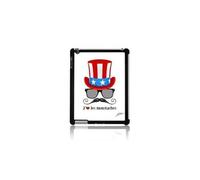 Coque Compatible Ipad 2 Et 3 J&j Moatti Motif Moustache Usa