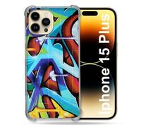 Coque Compatible Magsafe Pour Iphone 15 Plus Street Art Graf Color