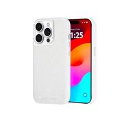 Coque Compatible MagSafe pour iPhone 15 Pro Design Iridescent Blanc